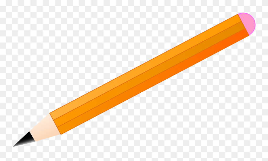 Simple Pencil Clipart - Pencil Png Transparent Png