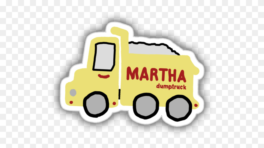 Martha Dumptruck In The Flesh Clipart