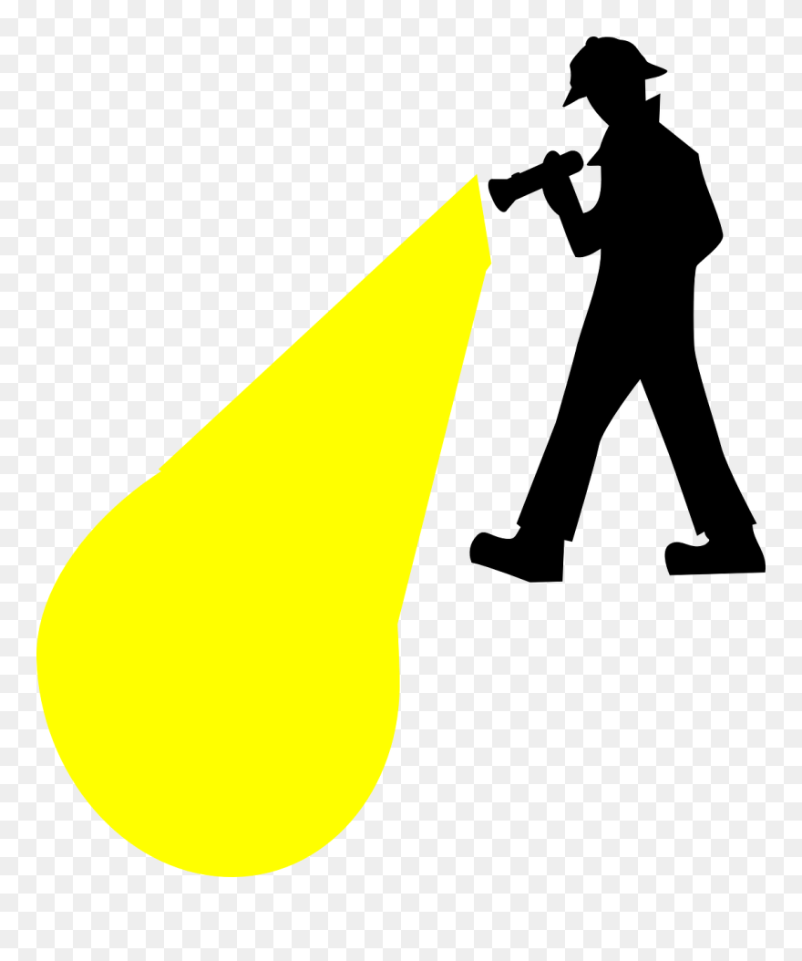 Clipart Flashlight - Png Download