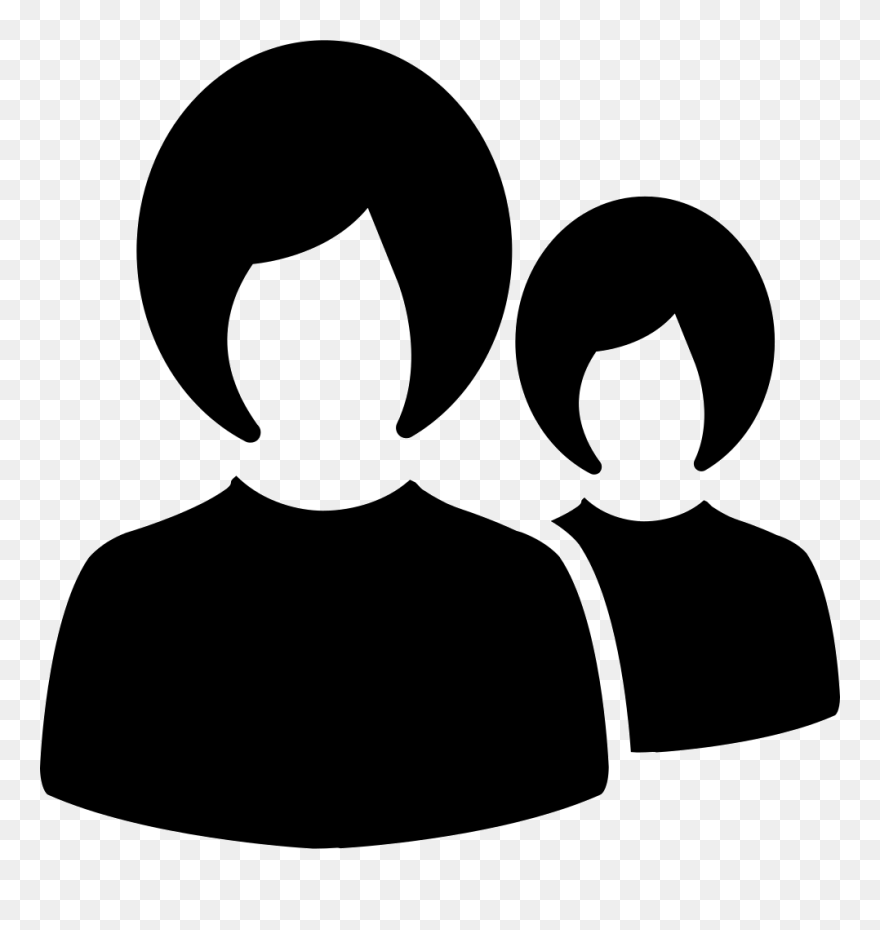 Computer Icons Woman Download - Two Women Icon Clipart