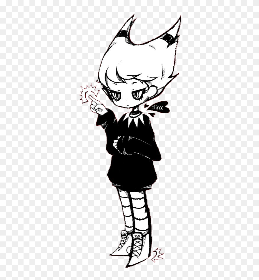 #jinx #teentitans #tt #teen #titans Art By Detective-juicebox - Cartoon Clipart