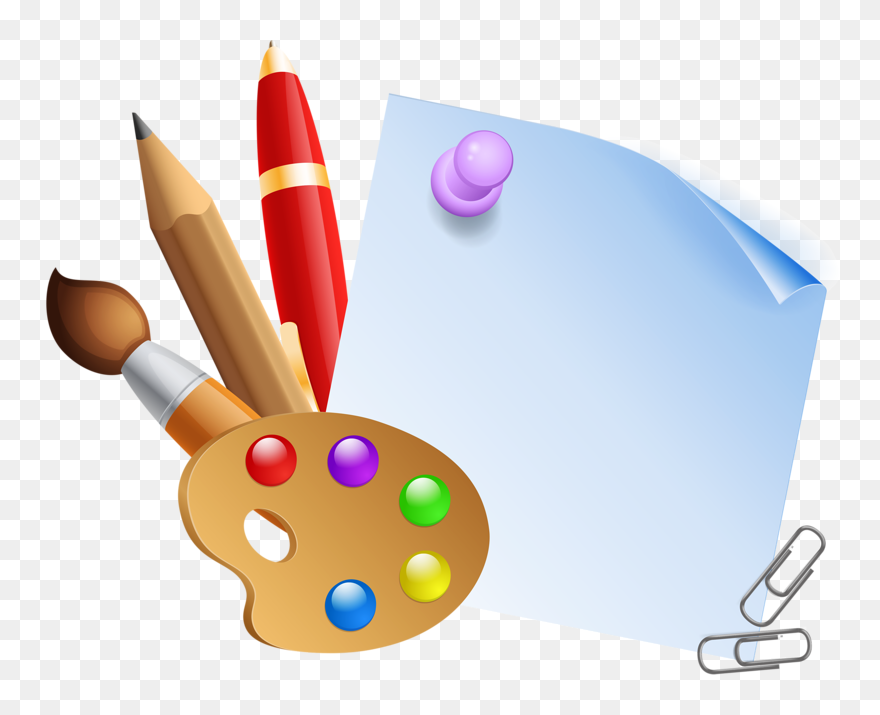 Coloring Book And Crayons Clipart Clip Freeuse Download - Fondos De Arte Png Transparent Png