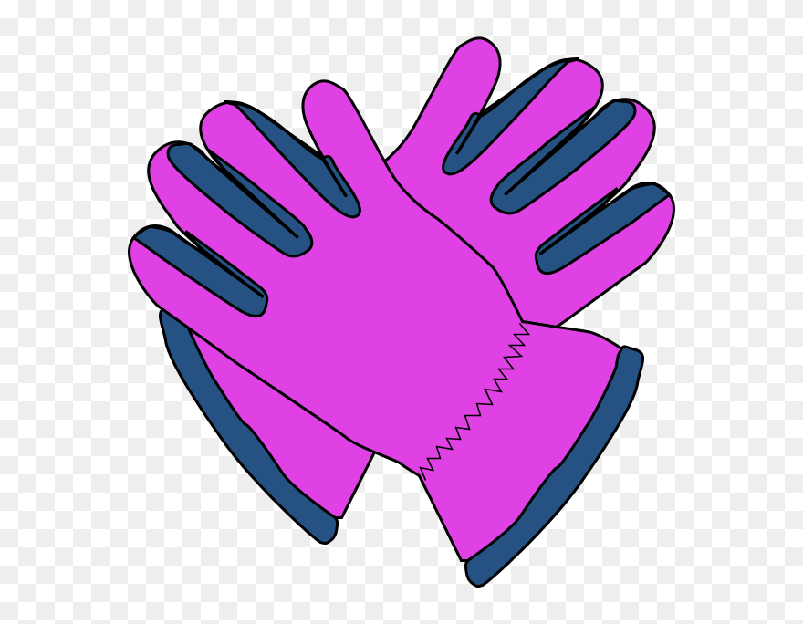 Gloves Clip Art - Gloves Clipart - Png Download