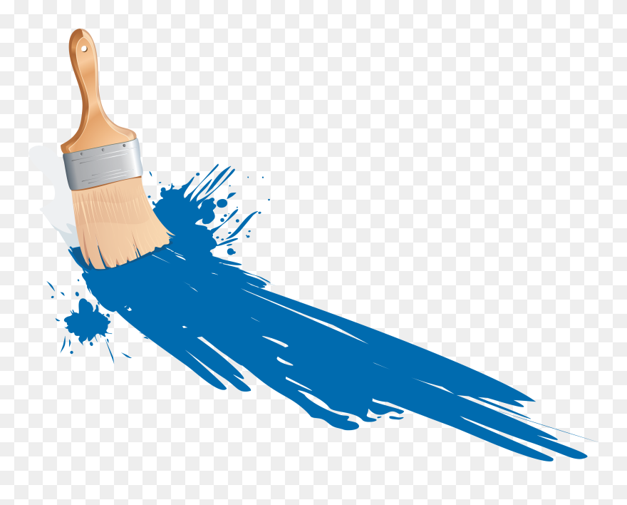 Paintbrush Clip Art - Paint Brush Png Transparent Png
