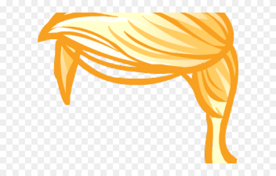 Transparent Hair Clip Art - Clipart Trump Hair Png