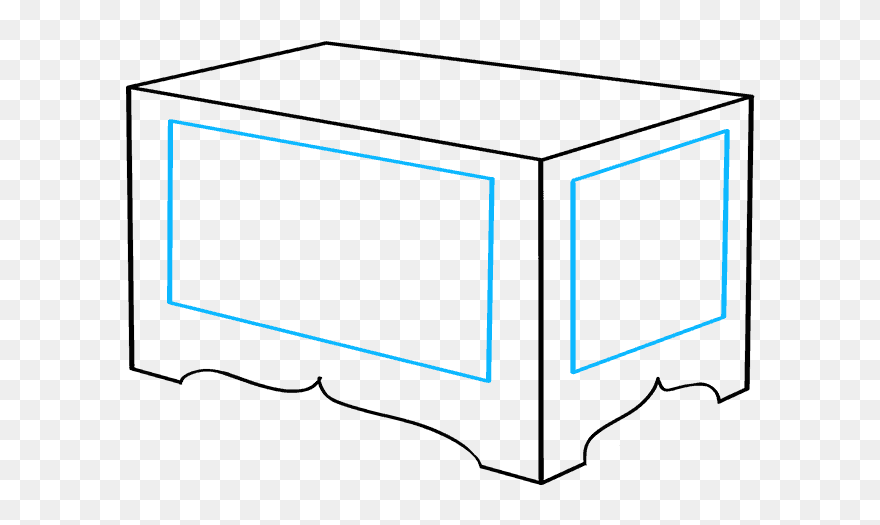 How To Draw Treasure Chest Clipart