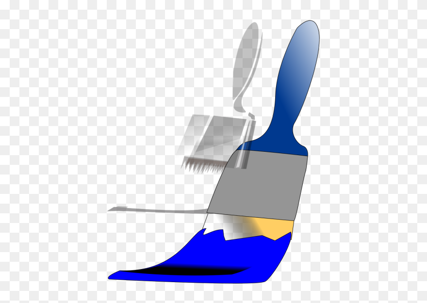 Paintbrush Blue Png Icons Clipart