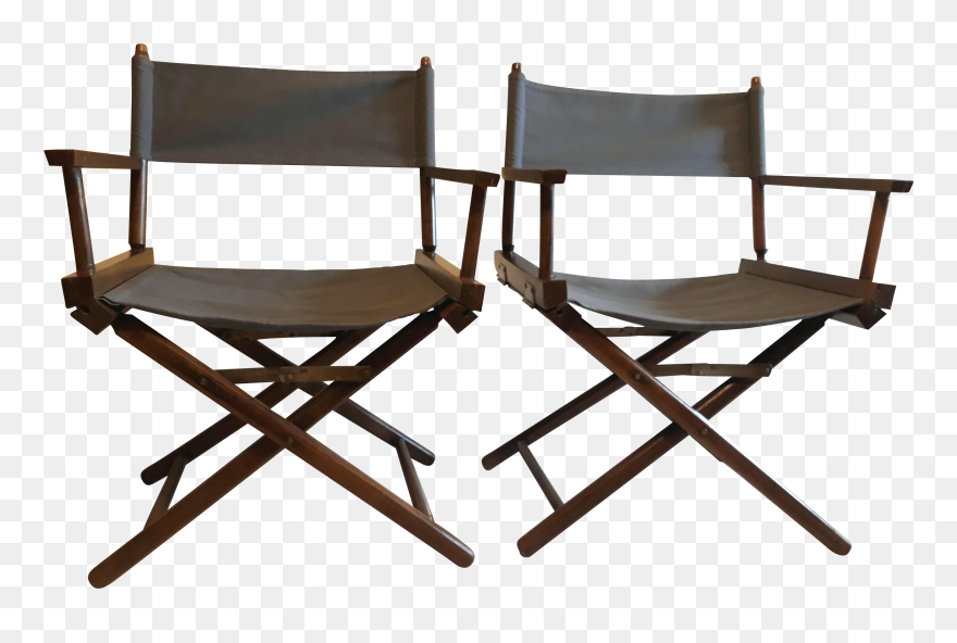 Vintage Restored Directors Chairs - Director's Chair Clipart