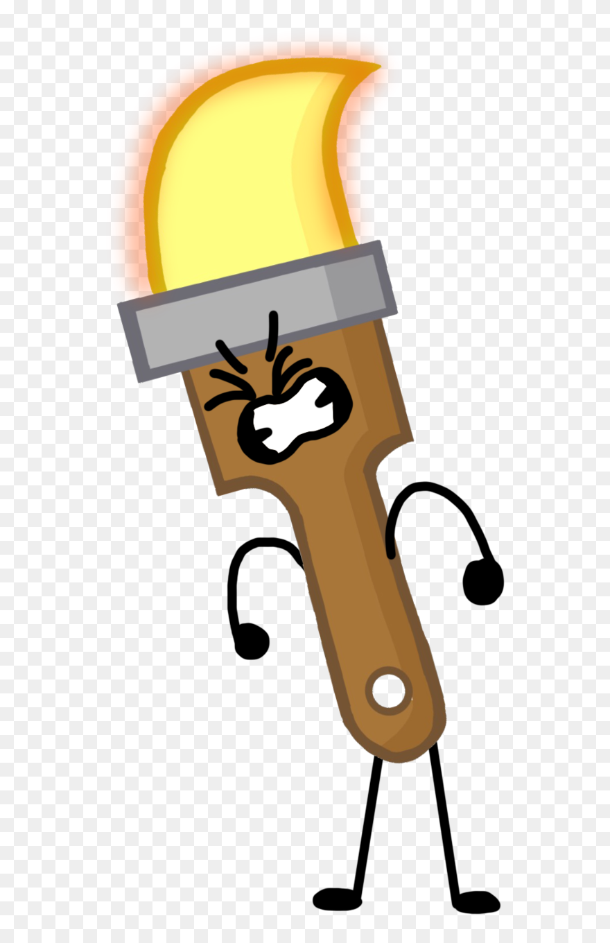 Paintbrush But In Bfb Style 2 By Sugar-creatorofsfdi - Inanimate Insanity And Bfb Clipart