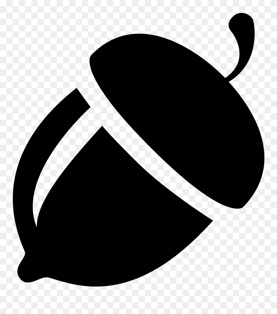 Acorn Svg Nut - Nut Icon Png Clipart