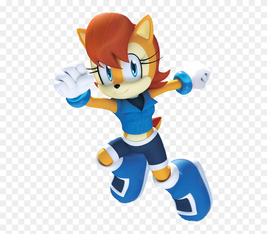 Transparent Redesign Clipart - Sally Acorn 3d - Png Download