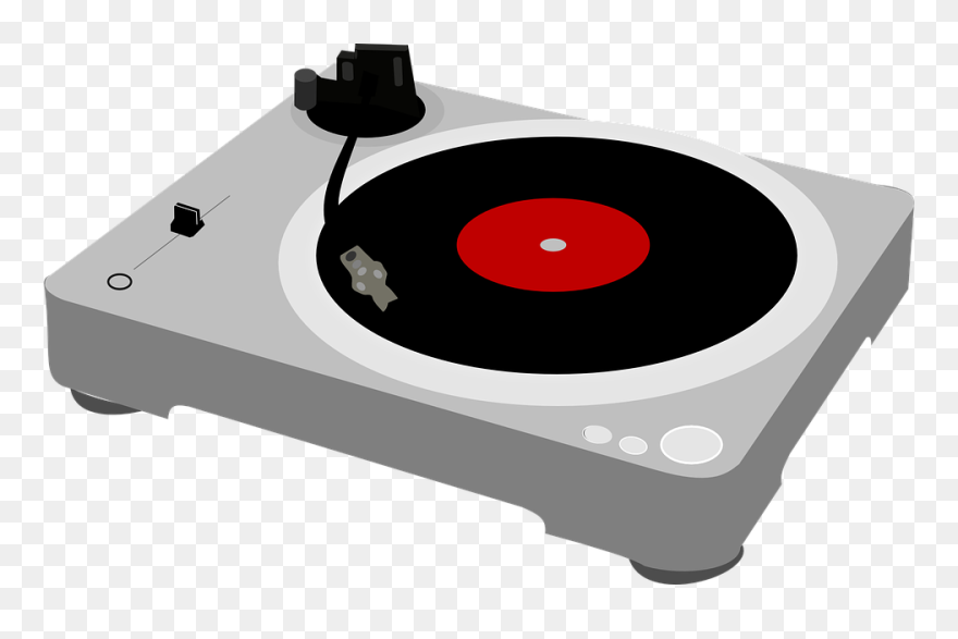 Transparent Records Turntable Transparent & Png Clipart - Record Player Transparent Background