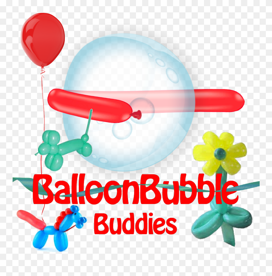 Balloon Twisting, Bubbles For Parties - Balloon Clipart