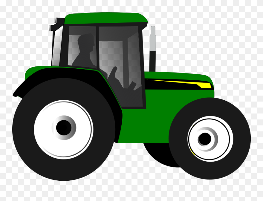 Tractor Clipart Transparent Background - Png Download