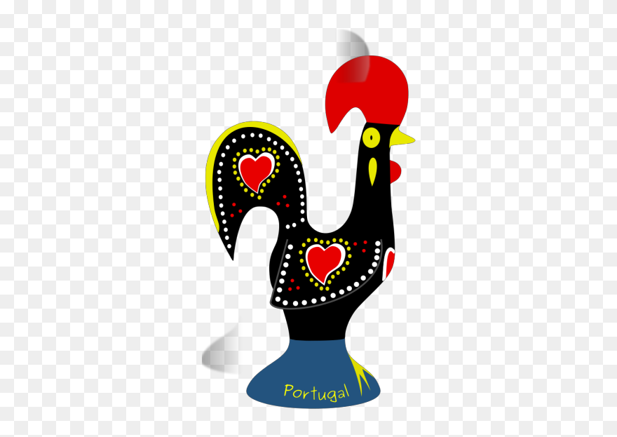 Rooster 02 Png Icons - Galo De Barcelos Vector Clipart