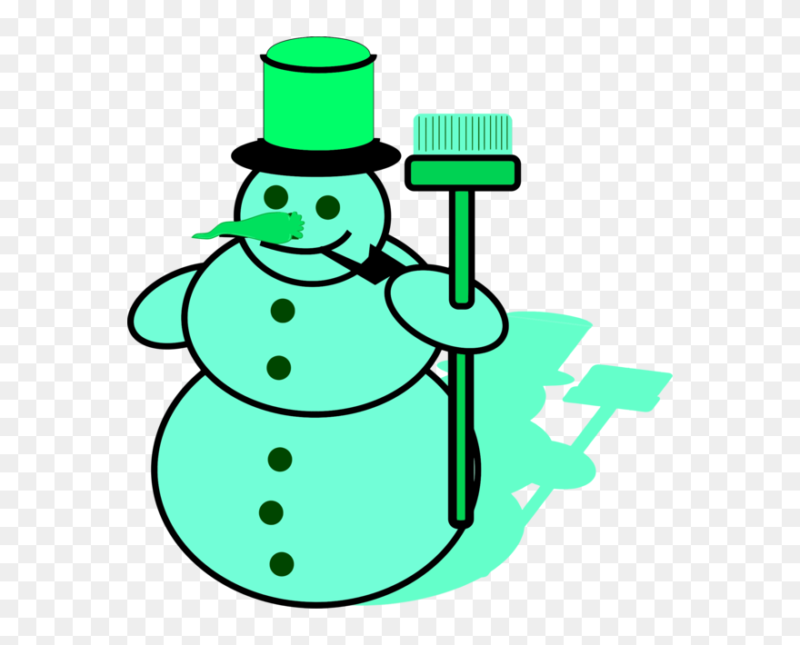 Snowman Clipart Yellow - Yellow Snowman - Png Download