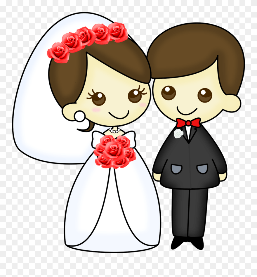 Boda Clipart Clip Art Black And White Download Boda - Dibujos De Una Boda - Png Download