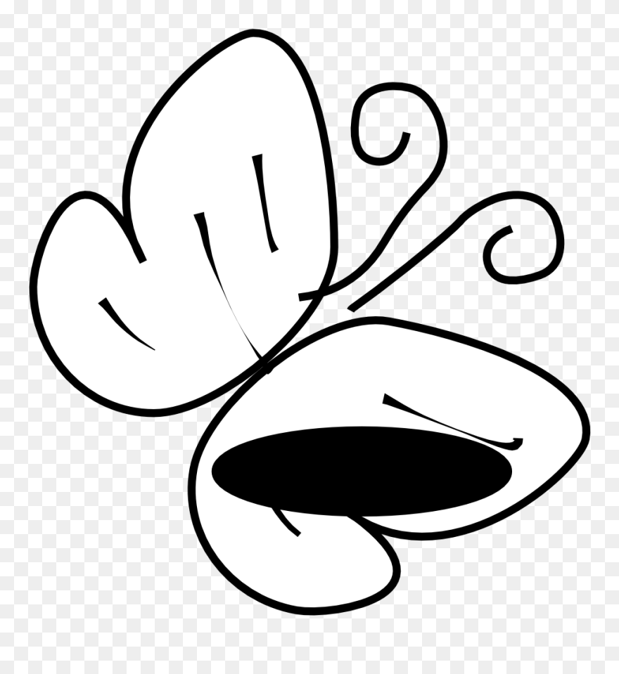 Transparent Butterfly Clip Art - Clip Art - Png Download