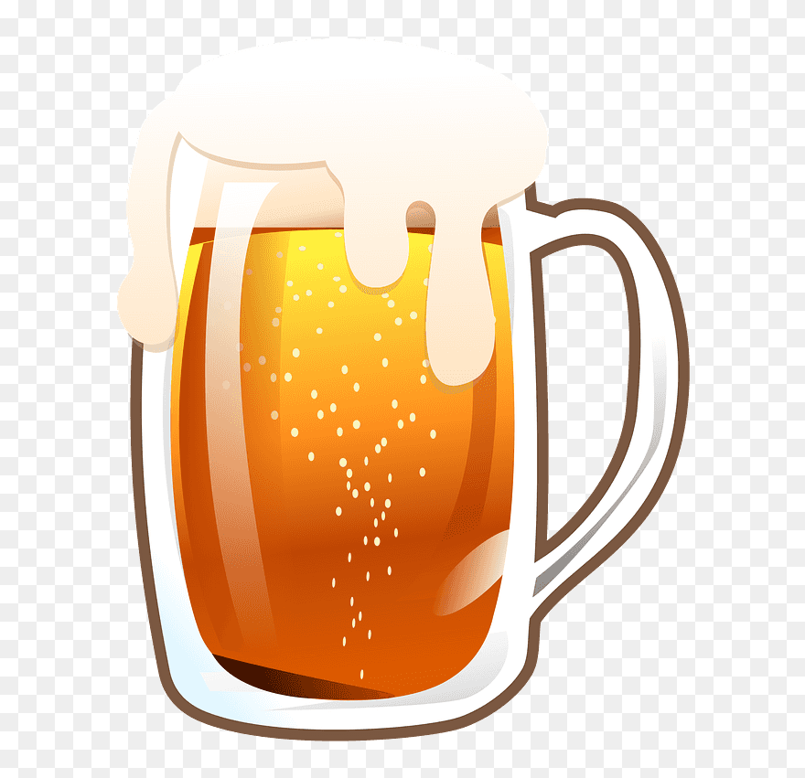 Beer Mug Emoji Clipart - Beer Glass Emoji Png Transparent Png