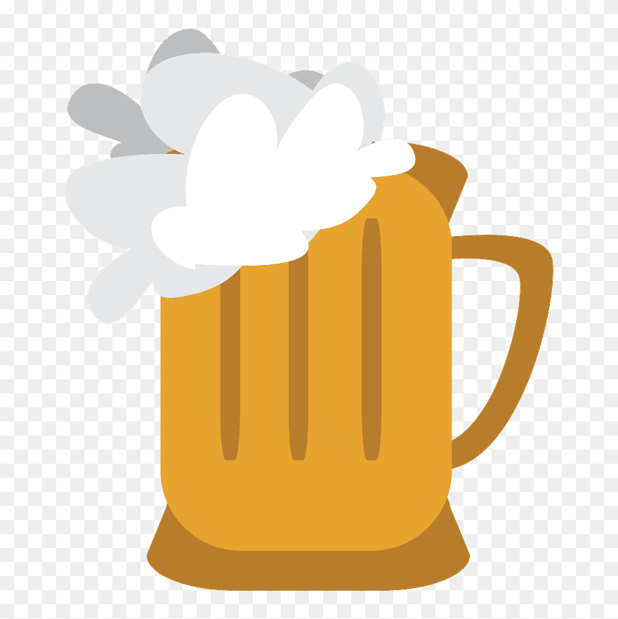 Beer Mug Emoji Clipart - Emoji Quiz Level 43 Beer And Glasses Answer - Png Download