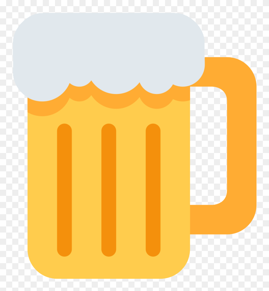 Beer Text Mug Line Clipart - Beer Icon Png Transparent