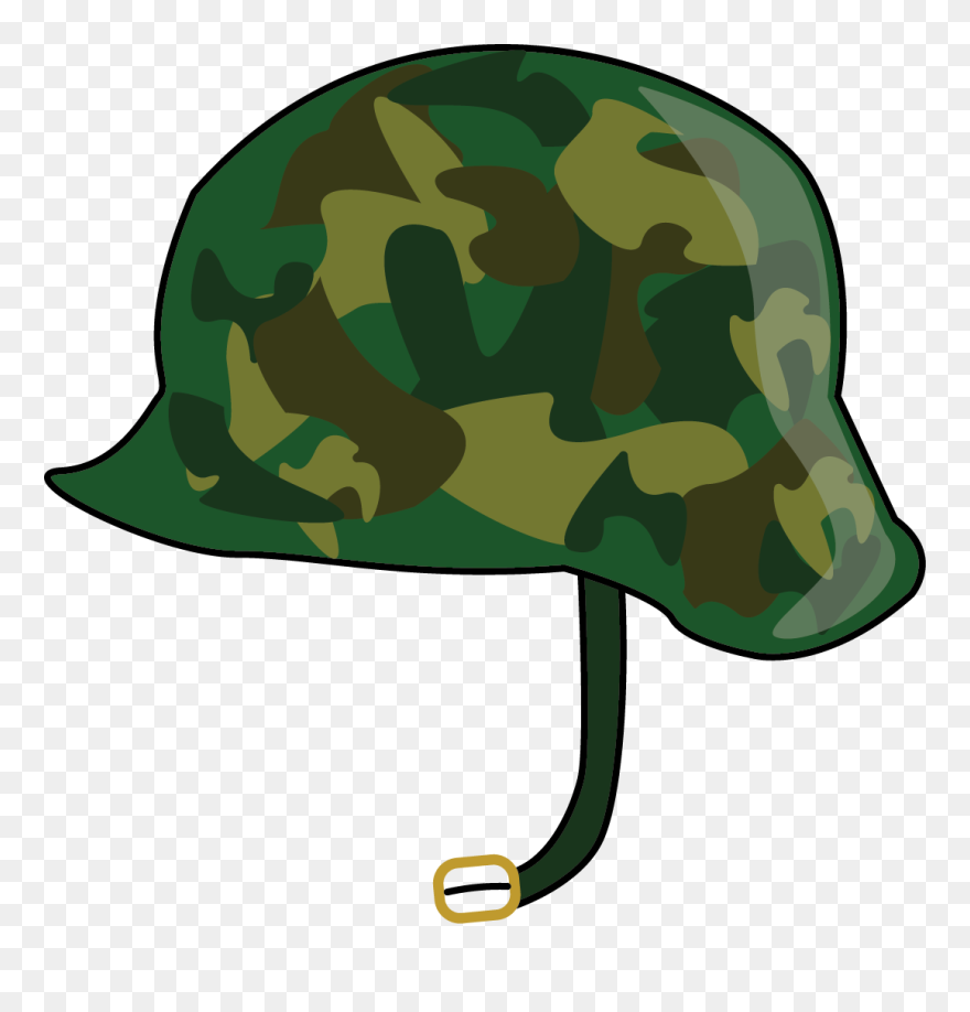 Army Helmet Clipart Engineer - Military Hat Clip Art - Png Download