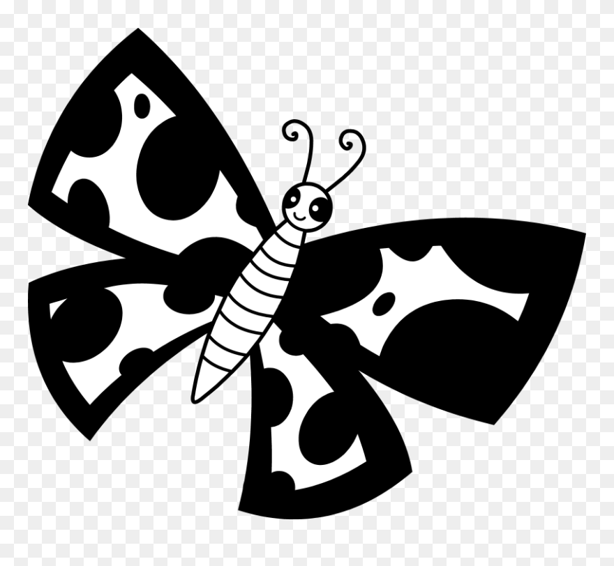 Clipart Of Flies Cartoon Black And White - Png Download