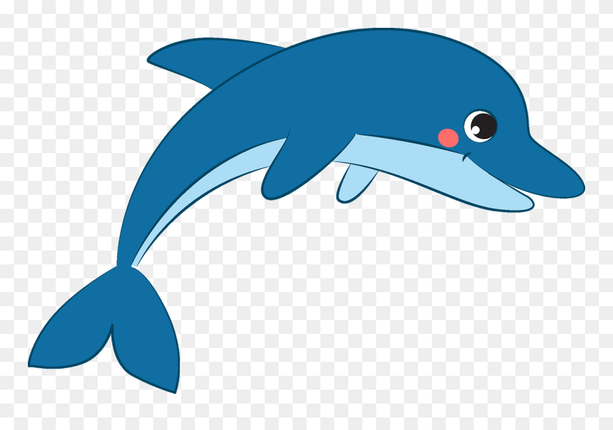 Free Download - Dolphin Clipart - Png Download
