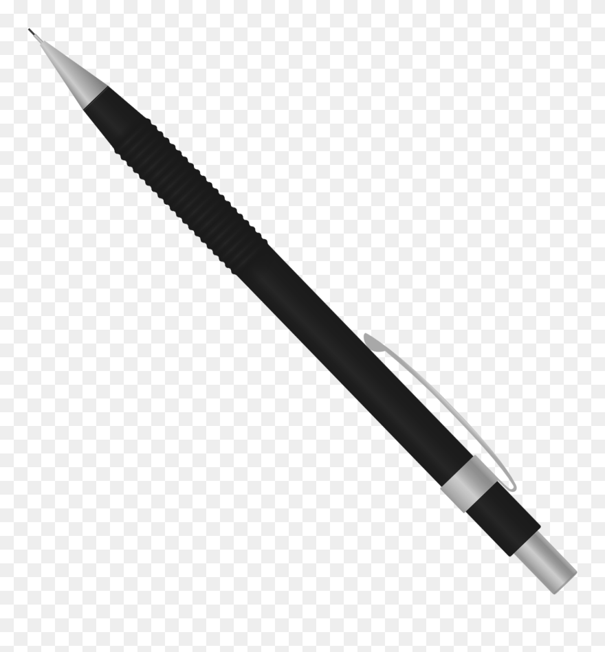 Transparent Black Pencil Clipart Mechanical Pencil Transparent
