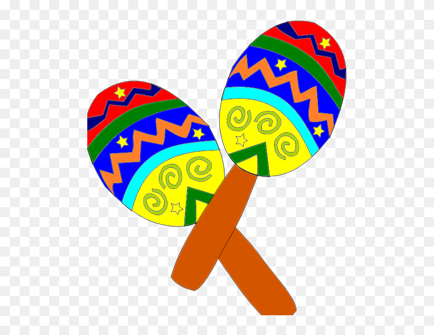 Maracas Vector Drawing - Maracas Clipart Png Transparent Png