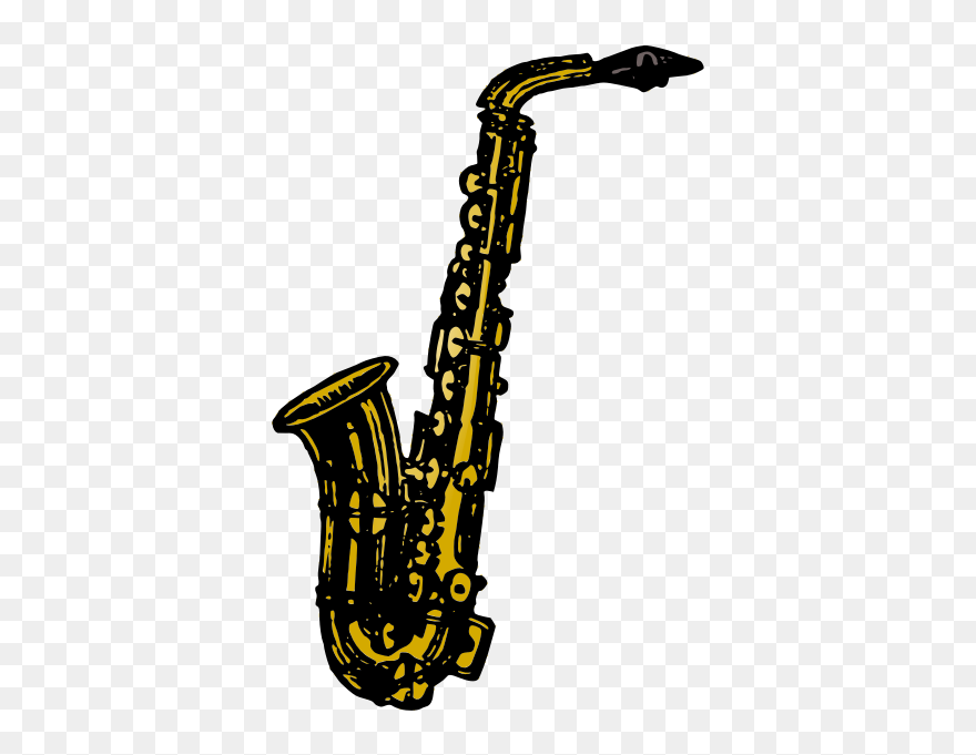 Basic Saxophone - Saxophone Clipart