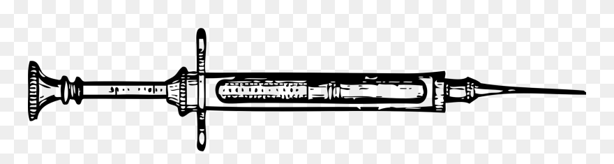 Syringe Clipart Neddle - Heroin Needles Clipart - Png Download