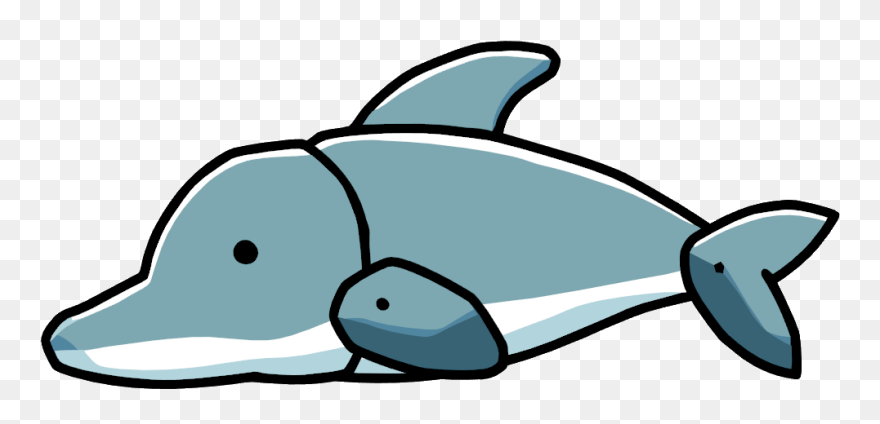 Scribblenauts Dolphin Clip Arts - Scribblenauts Dolphin - Png Download
