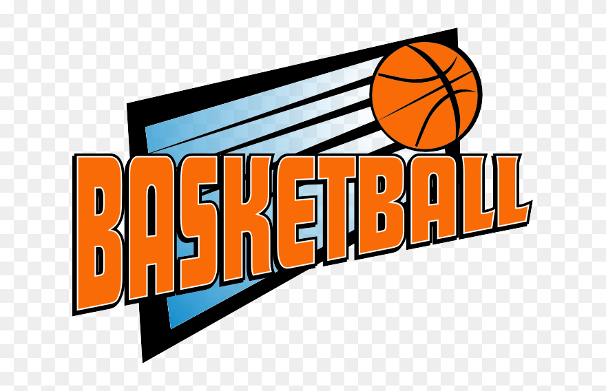 Transparent Basketball Hoop Clipart Black And White - Basketball Name Clipart - Png Download