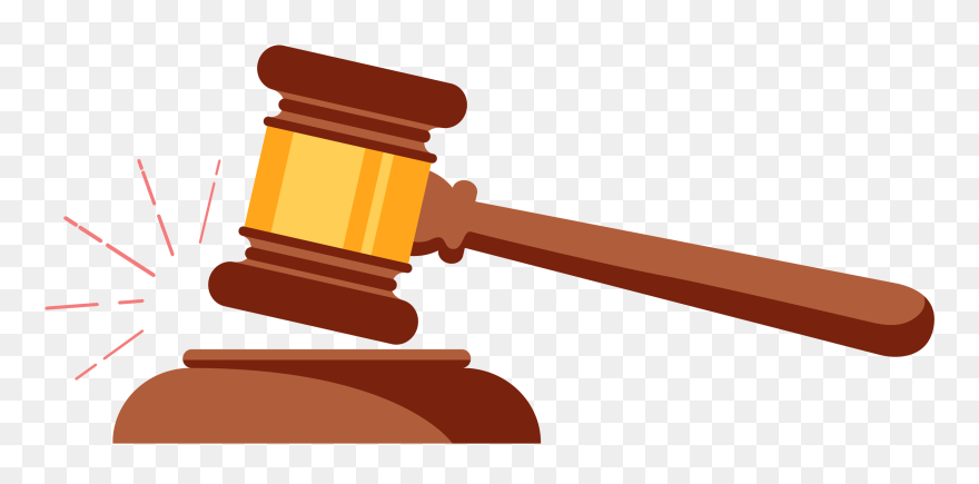 Gavel Judge Hammer Clip Art - Judge Gavel Clipart Png Transparent Png