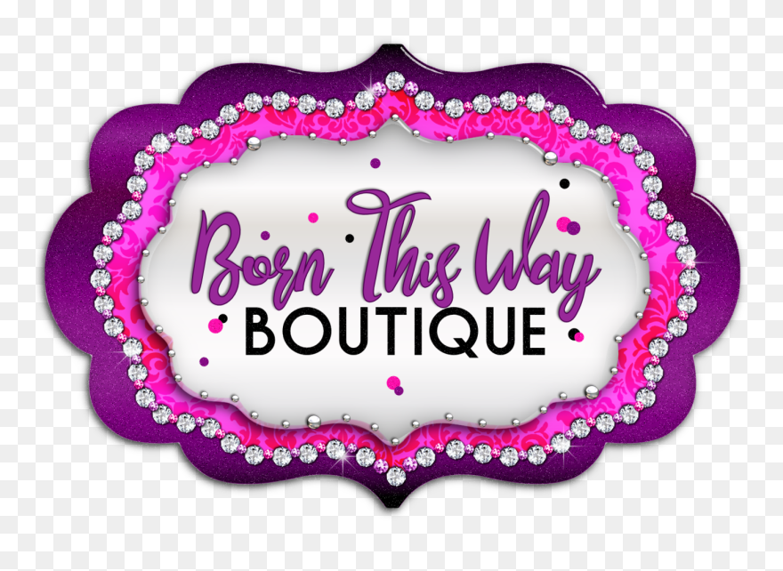 Born This Way Boutique - Calligraphy Clipart