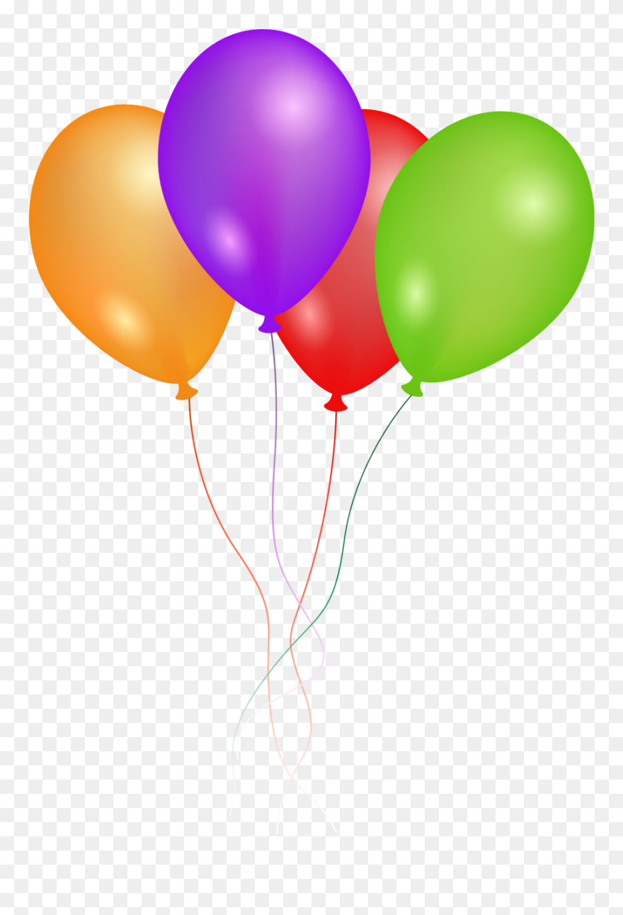 4 Balloons Clipart Jpg Free Library 4 Balloons Clipart - 4 Balloons Clipart - Png Download