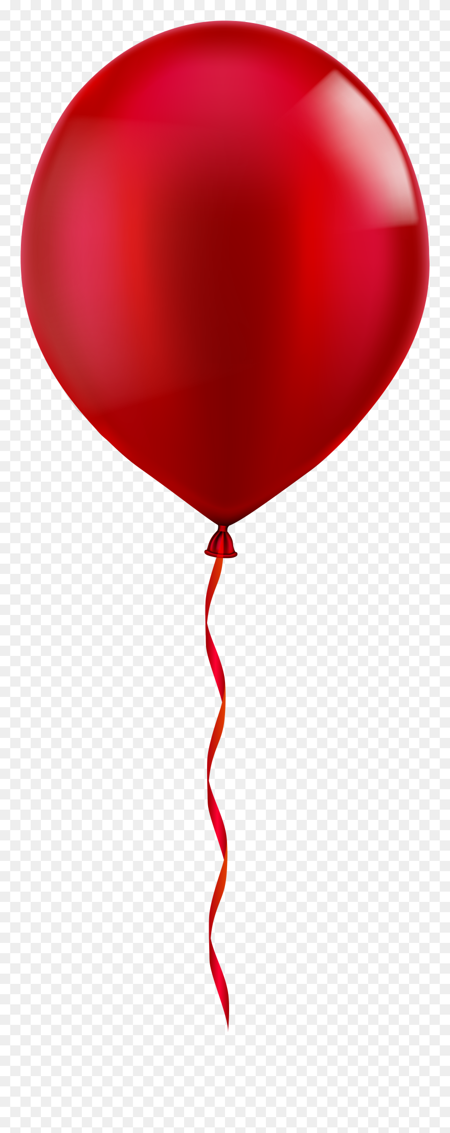Red Balloon Clipart Transparent - Transparent Red Balloon Png