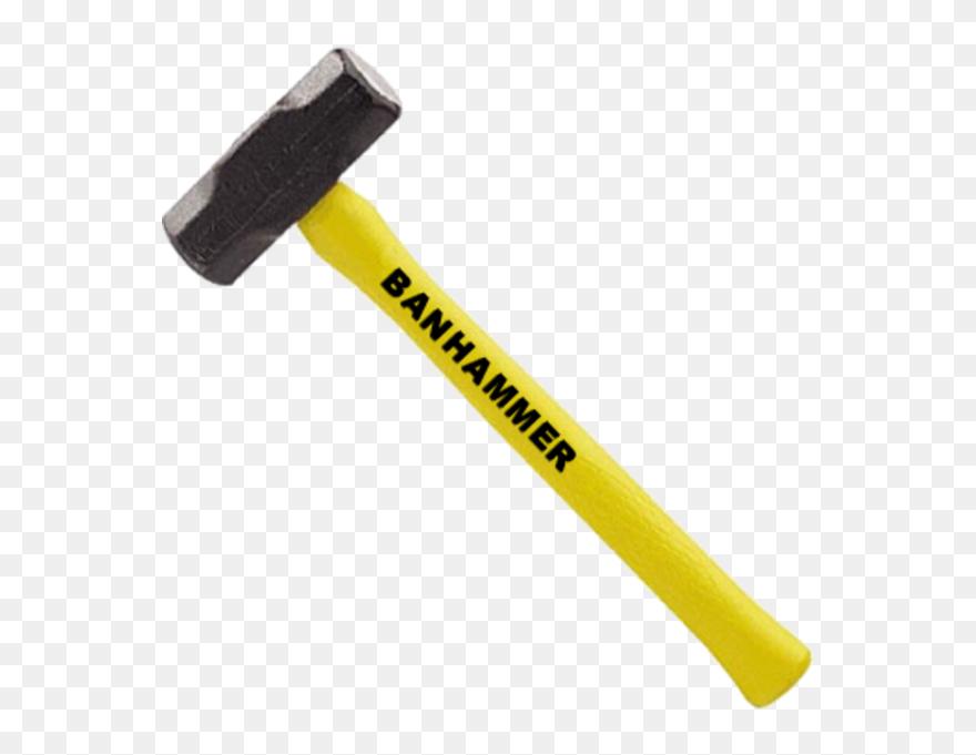 Banhammer Image Ban Hammer No Background - Ban Hammer Transparent Background Clipart