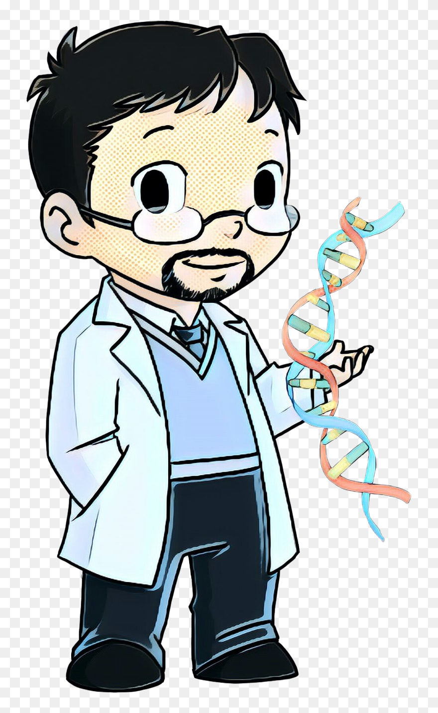 Clip Art Portable Network Graphics Biology Clipart - Transparent Transparent Background Scientist Clipart - Png Download
