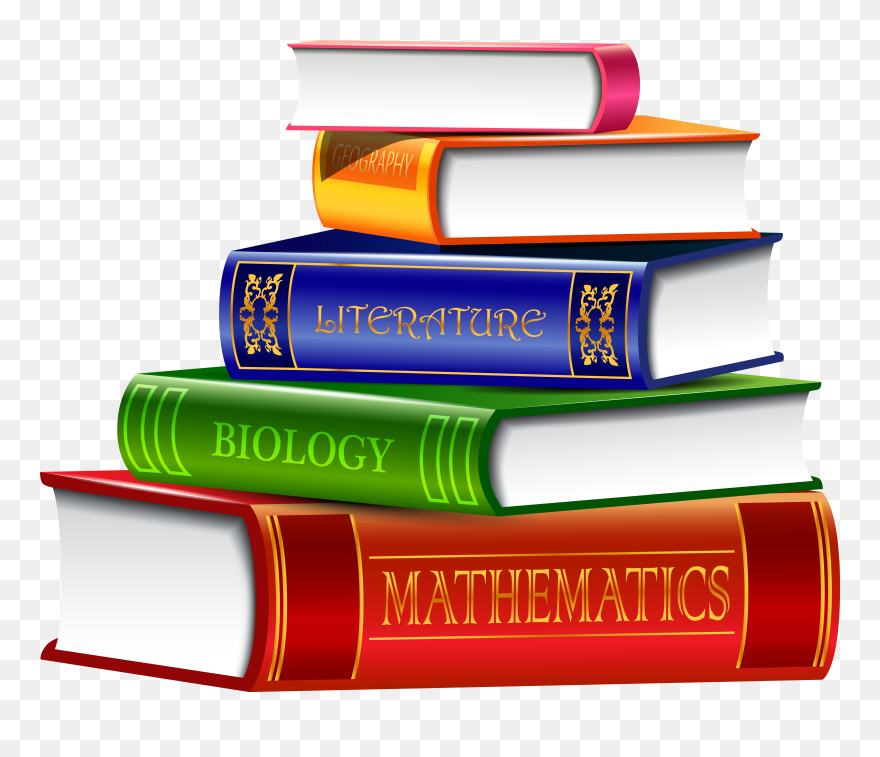 School Books Clipart - Png Download