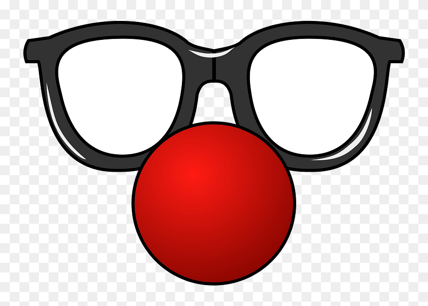 Funny Glasses 2 Clipart - Funny Glasses Clipart - Png Download