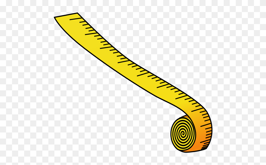 Measuring Tape Svg Clip Arts - Measuring Tape Clip Art - Png Download