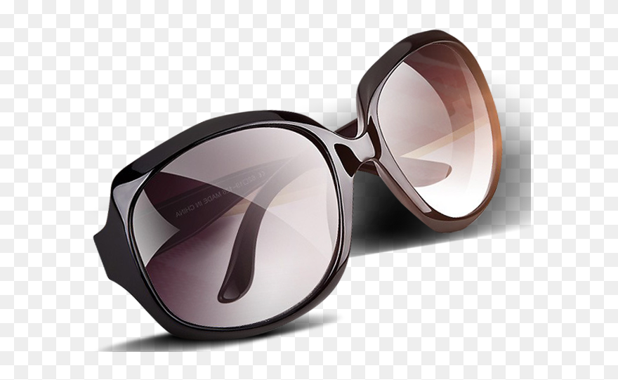 Pair Brown Goggles Sunglasses Of Free Clipart Hd Clipart - Sunglasses - Png Download
