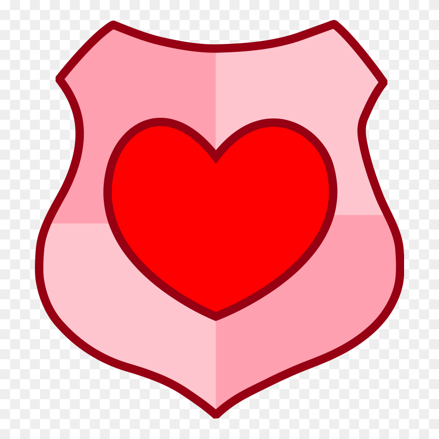 Love Shield Clipart - Love Shield - Png Download
