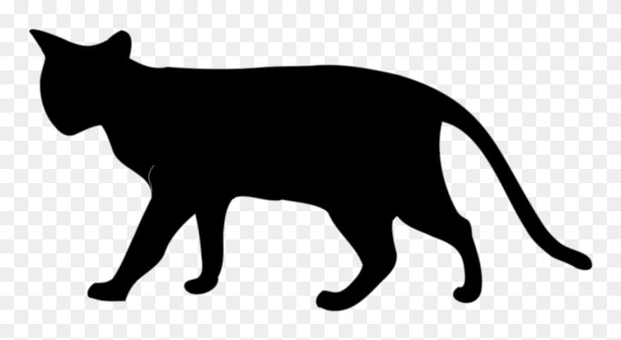 File - Cat Black - Svg - Wikimedia Commons - Cat Png Black And White Clipart