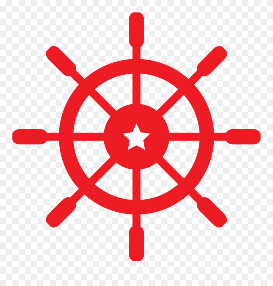 Nautical Clipart - Ship Steering Wheel Png Transparent Png