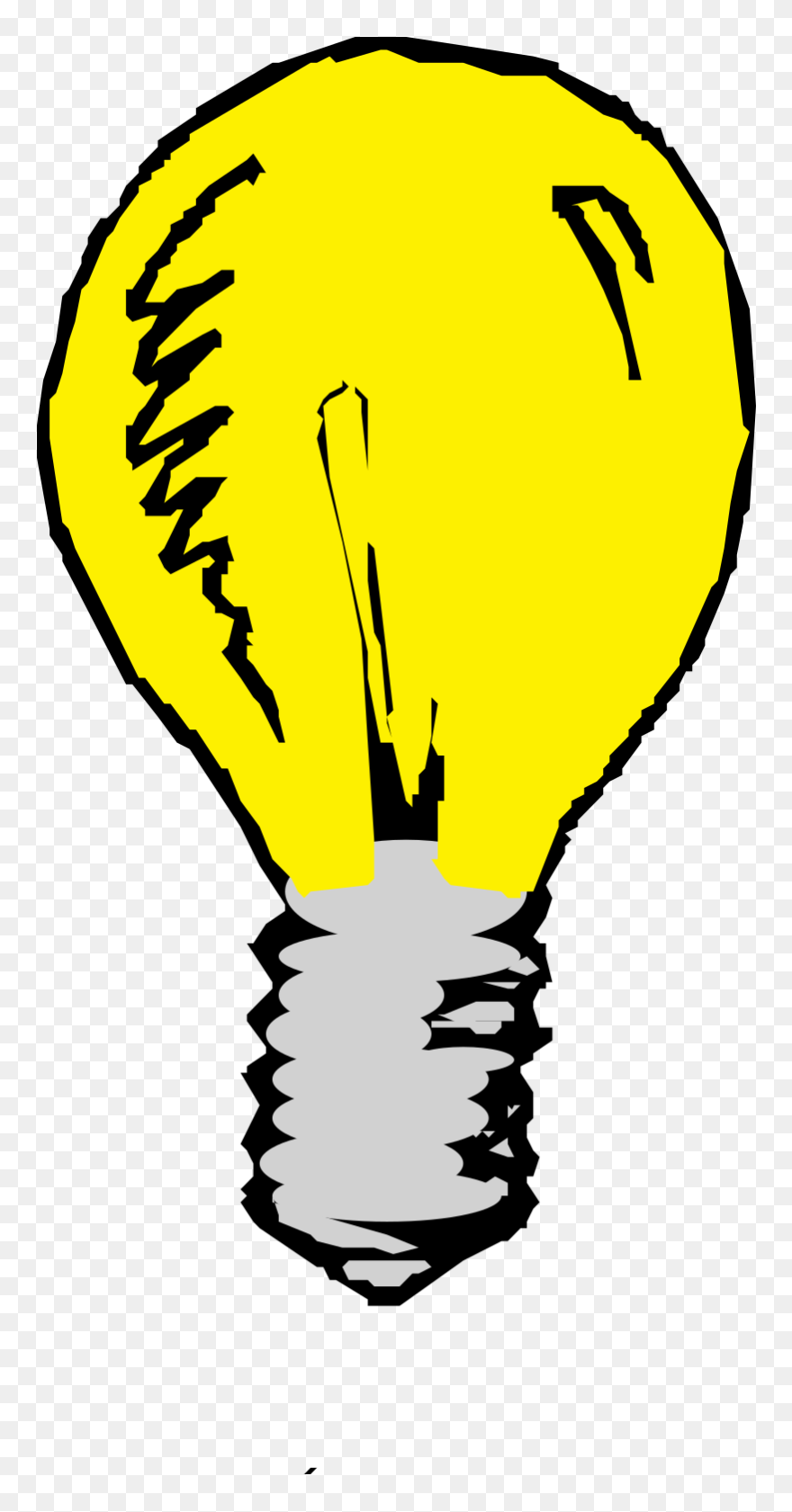 Blue Light Bulb Svg Clip Arts - Light Bulb Animation Png Transparent Png