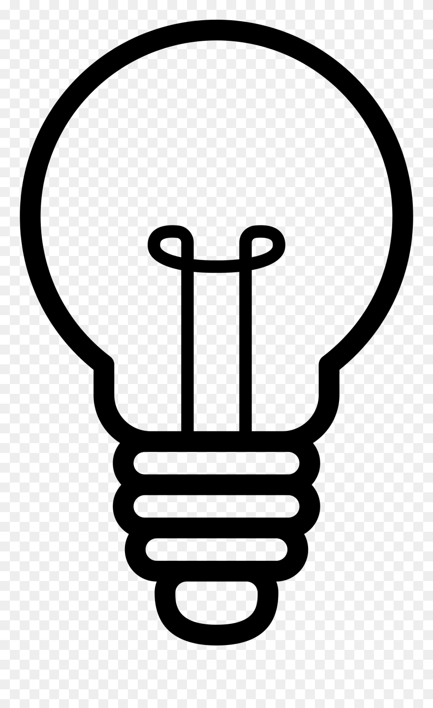 Lightbulb Clipart Growth Mindset, Lightbulb Growth - Transparent Background Lightbulb Clipart - Png Download
