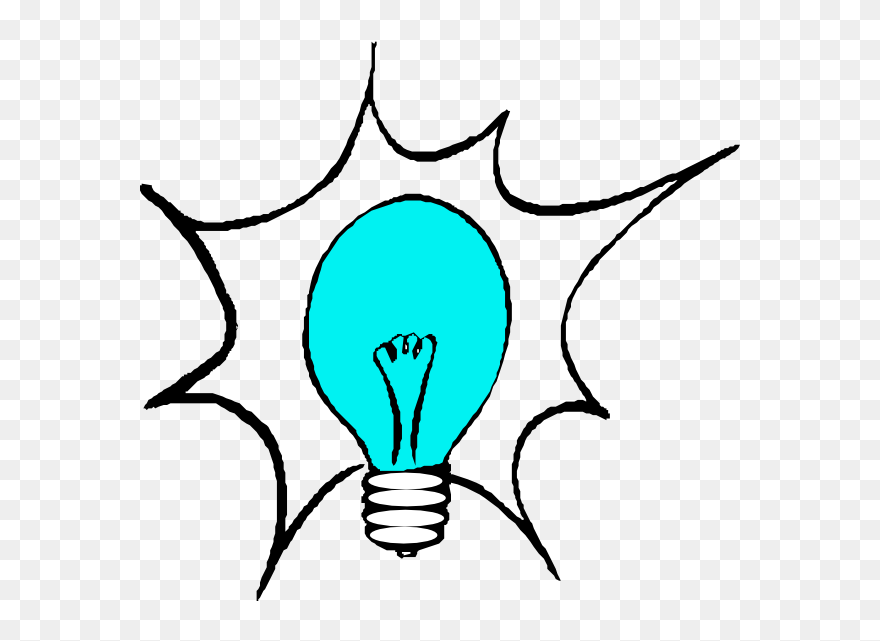 Transparent Background Light Bulb Clip Art - Png Download